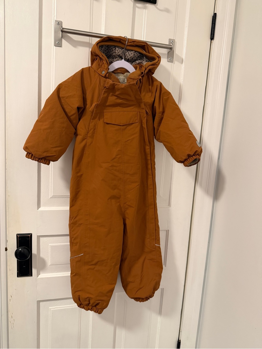 Wheat Size 3Y Aldi Tech One Piece Waterproof Snowsuit Unisex